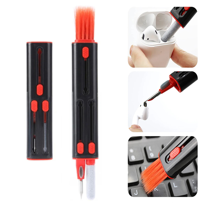 Laptop Accessories Cleaning Kit - 3 In 1 Earphone Cleaner Brush