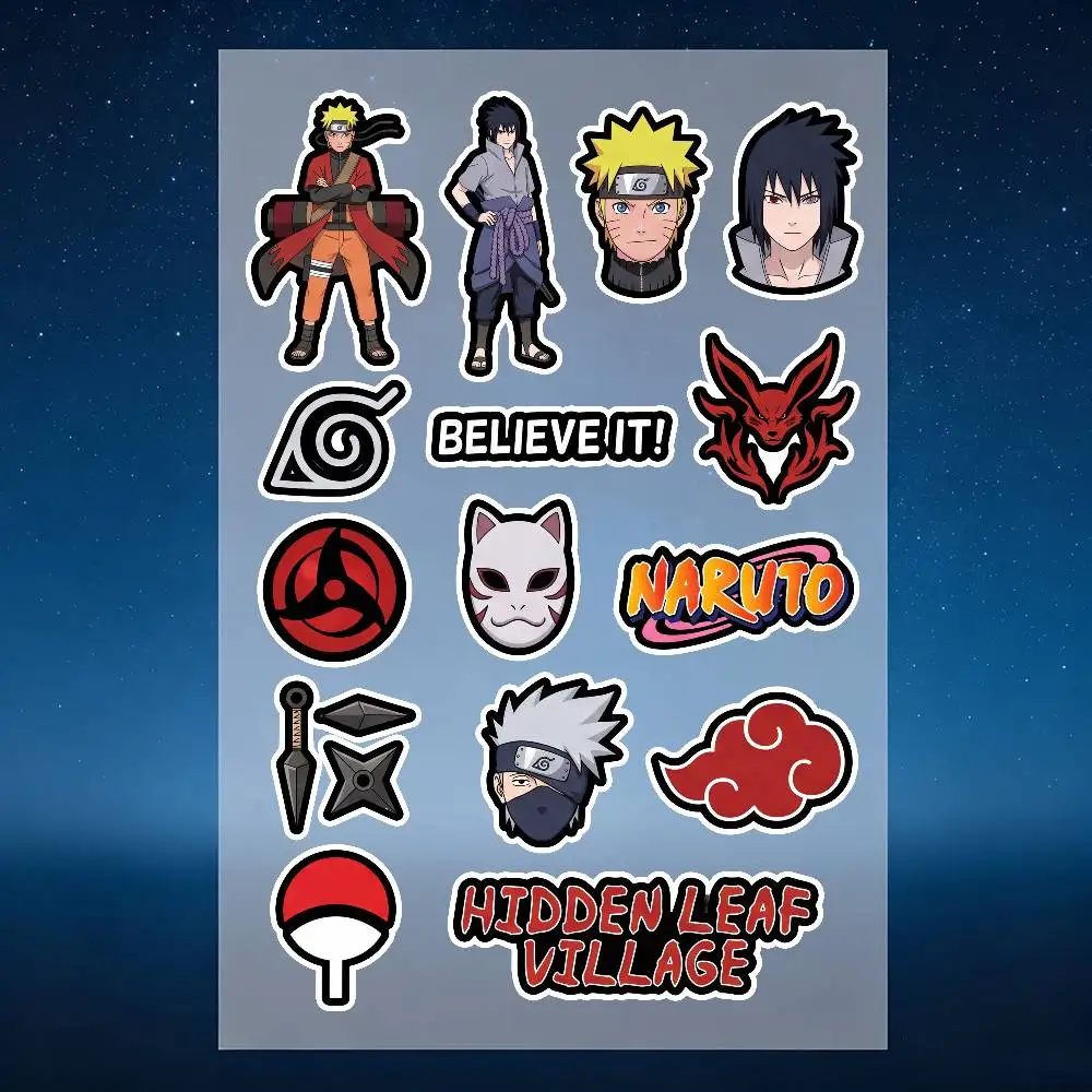 Laptop Accessories Ideas - Naruto Anime Uchiha Itachi Stickers Moto