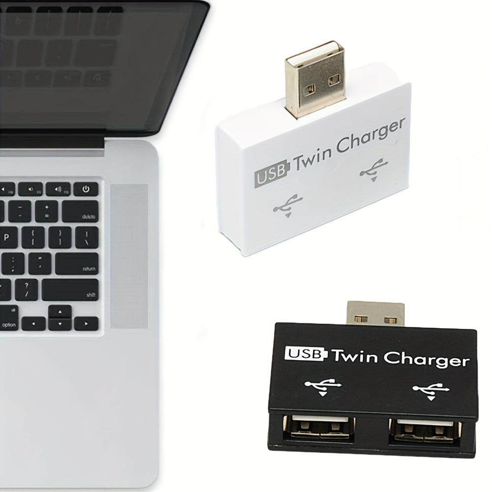 USB2.0 Splitter 1 Male To 2 Po - Laptop Accessories Price ulasan dan harga