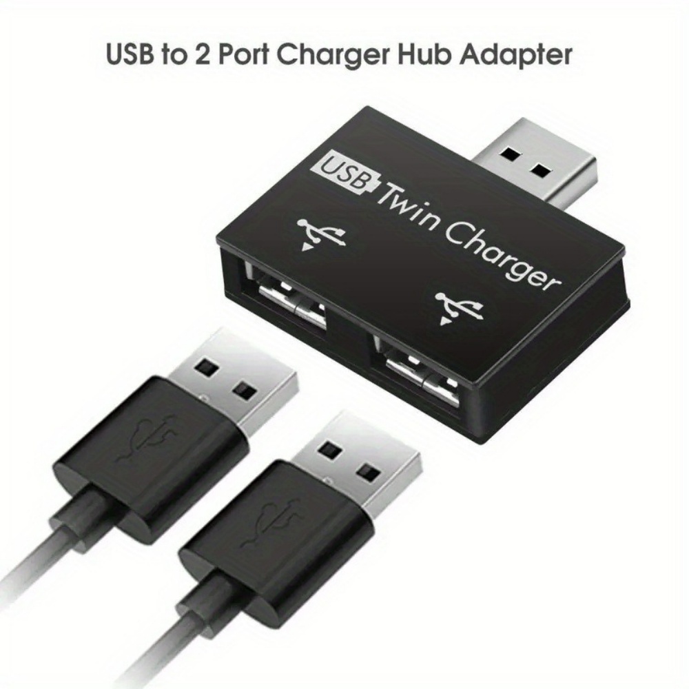 USB2.0 Splitter 1 Male To 2 Po - Laptop Accessories Price ulasan dan harga
