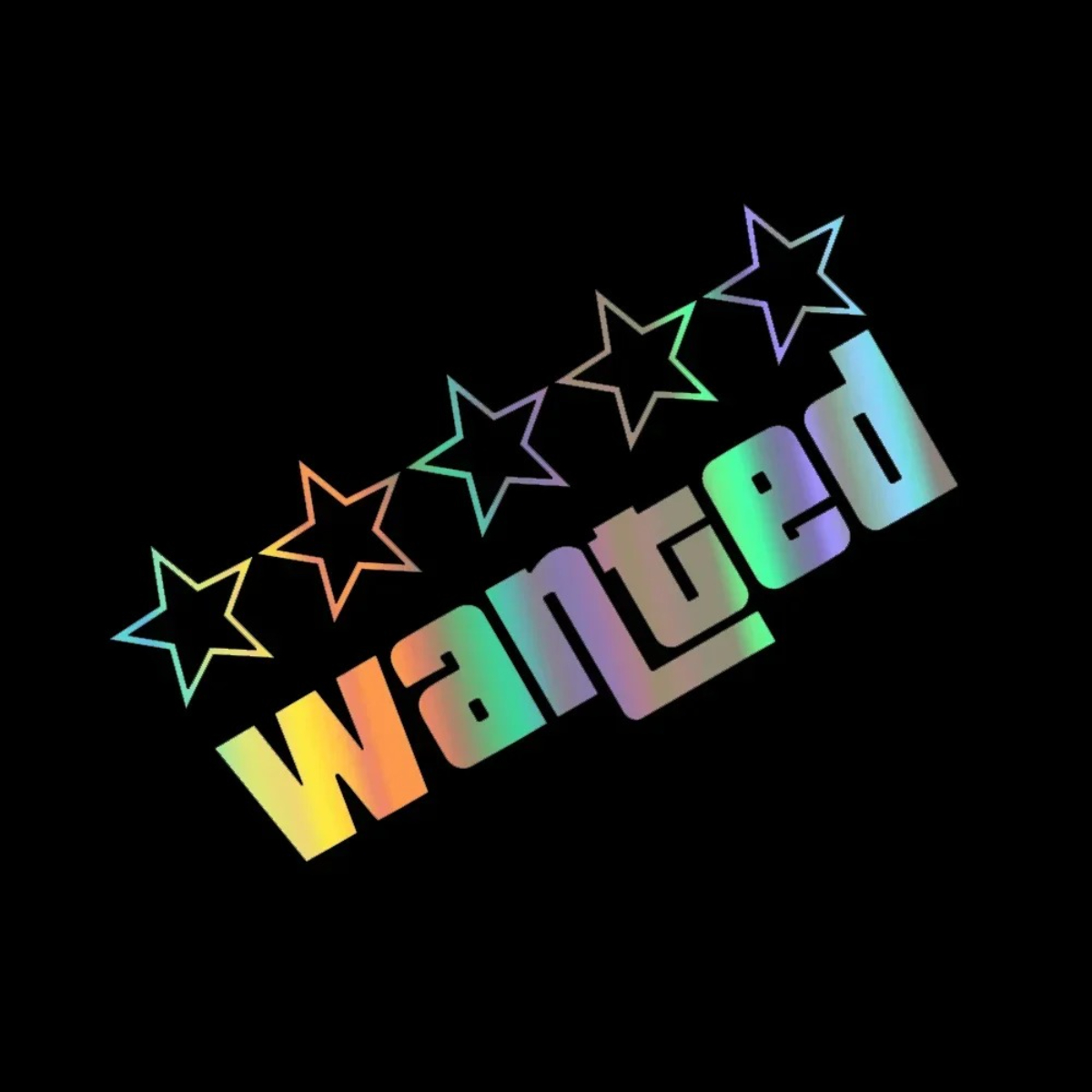 1PC Wanted Car Funny Stickers  - Laptop Accessories Ideas ulasan dan harga