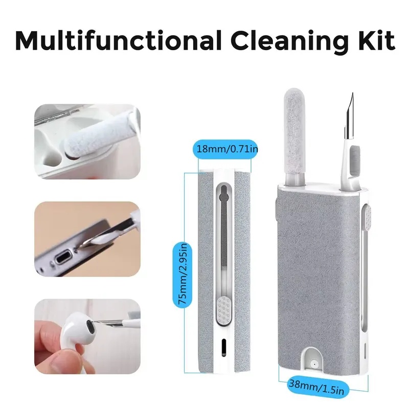 1-3PCS 5 in 1 Bluetooth Earpho - Laptop Accessories Cleaning Kit ulasan dan harga