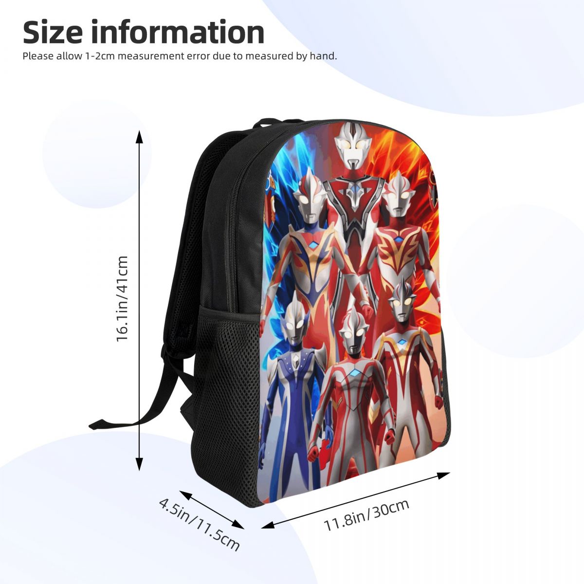 3D Print Cartoon U-Ultramanes  - Laptop Accessories Bag For Men ulasan dan harga