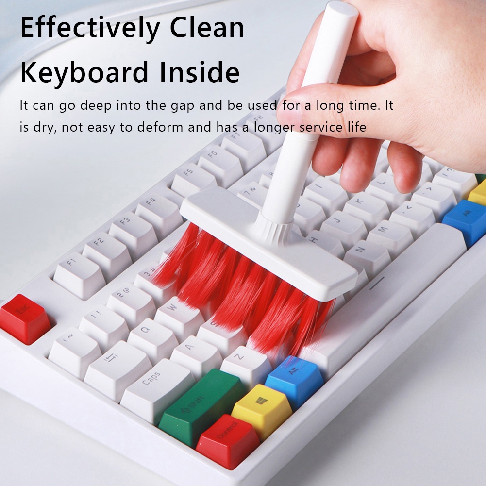 3-in-1 Cleaning Brush Kit Mech - Laptop Accessories Cleaning Kit ulasan dan harga