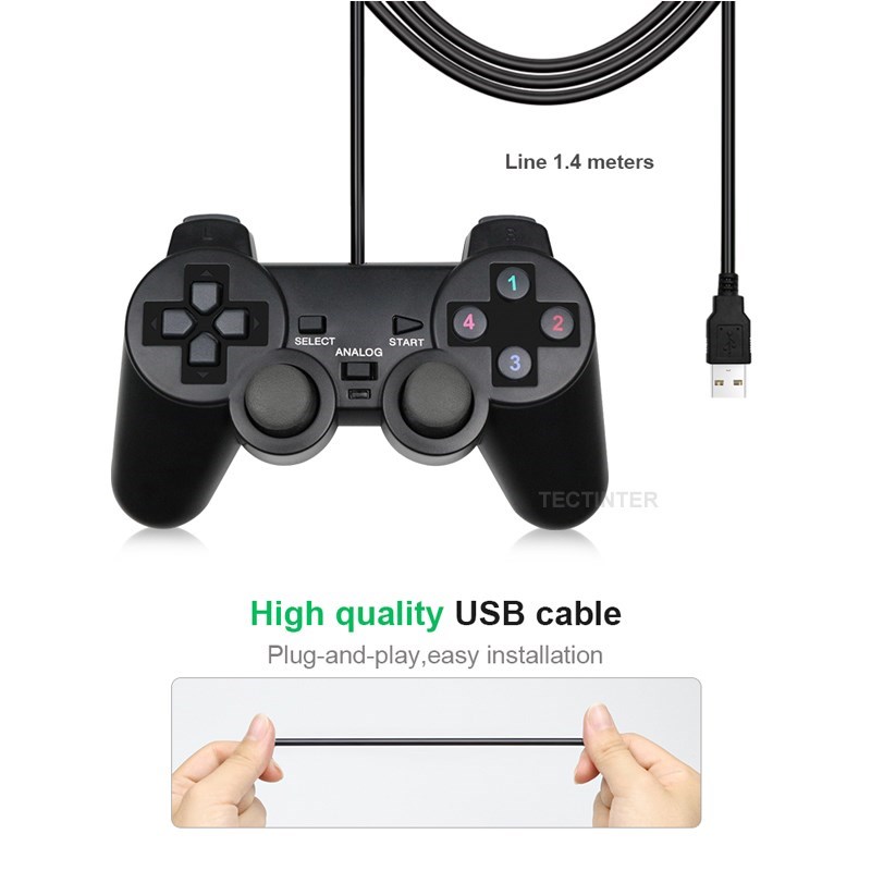 Wired USB PC Gaming Joystick G - Laptop Accessories Ideas ulasan dan harga