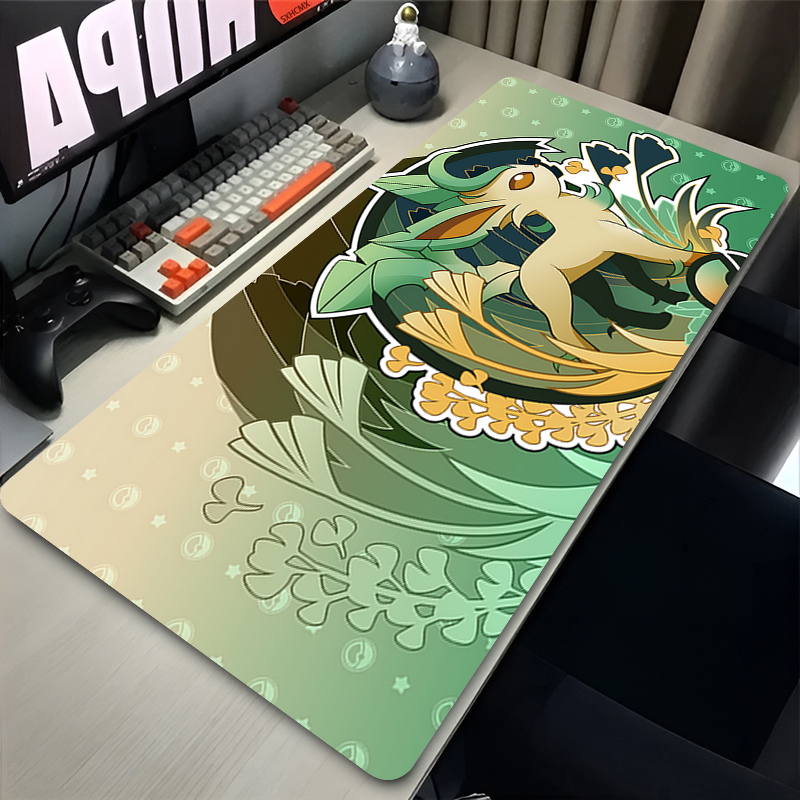 Mouse Pad Gamer P-pokemon Leaf - Laptop Accessories Wholesale ulasan dan harga