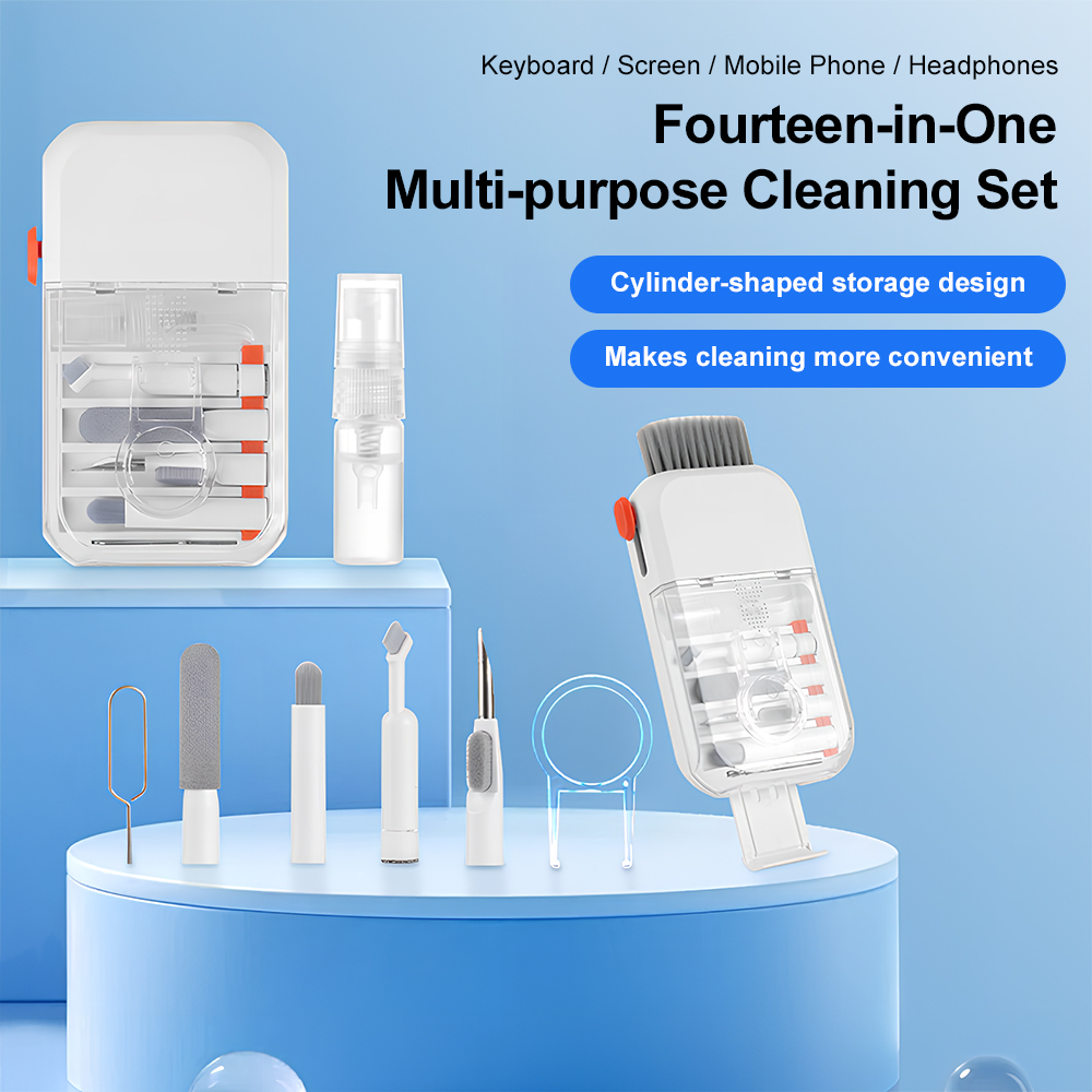 14-in-1 Digital Device Cleanin - Laptop Accessories Cleaning Kit ulasan dan harga