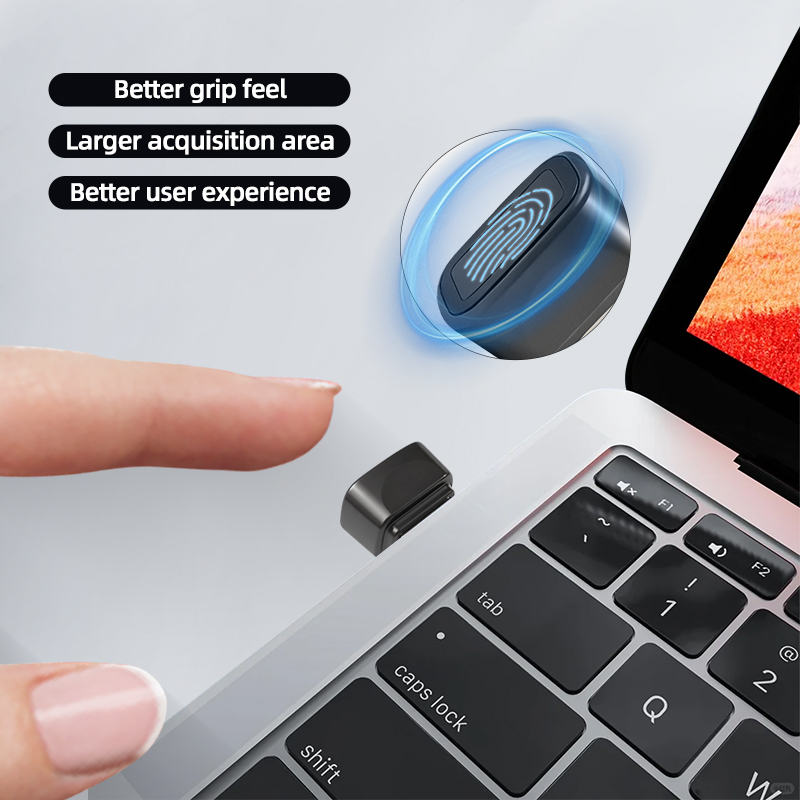 USB Fingerprint Key Reader Mod - Laptop Accessories Ideas ulasan dan harga