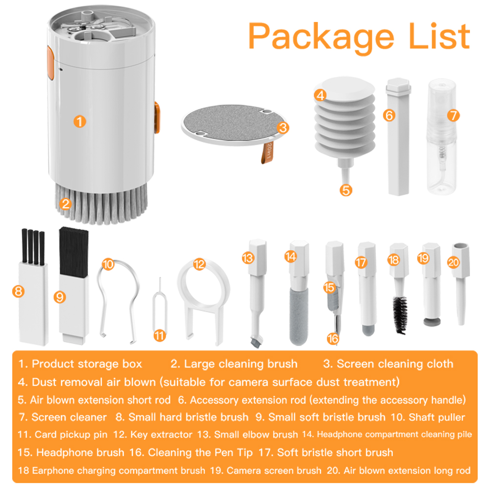 Multi-Function Electronic Prod - Laptop Accessories Cleaning Kit ulasan dan harga