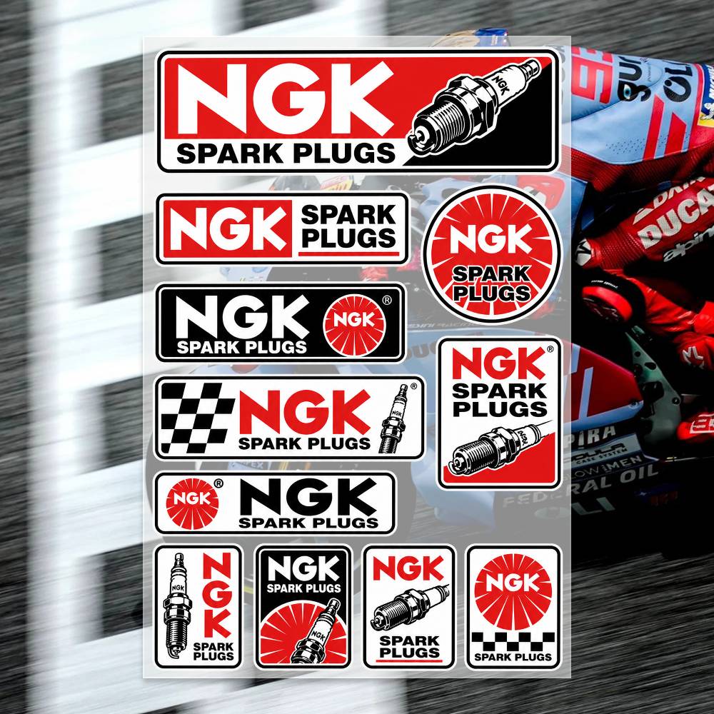 N-GK SPA-RK PLUGS Stickers Mot - Laptop Accessories Ideas ulasan dan harga