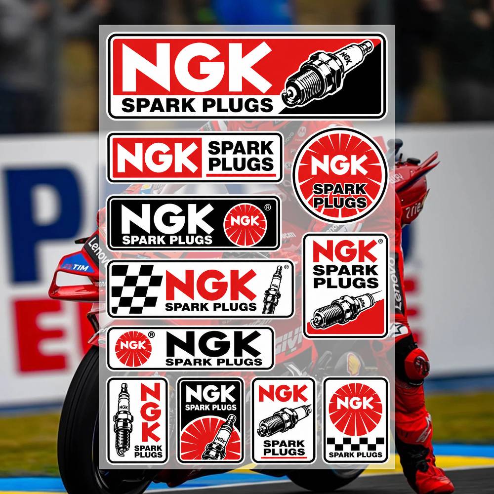 N-GK SPA-RK PLUGS Stickers Mot - Laptop Accessories Ideas ulasan dan harga