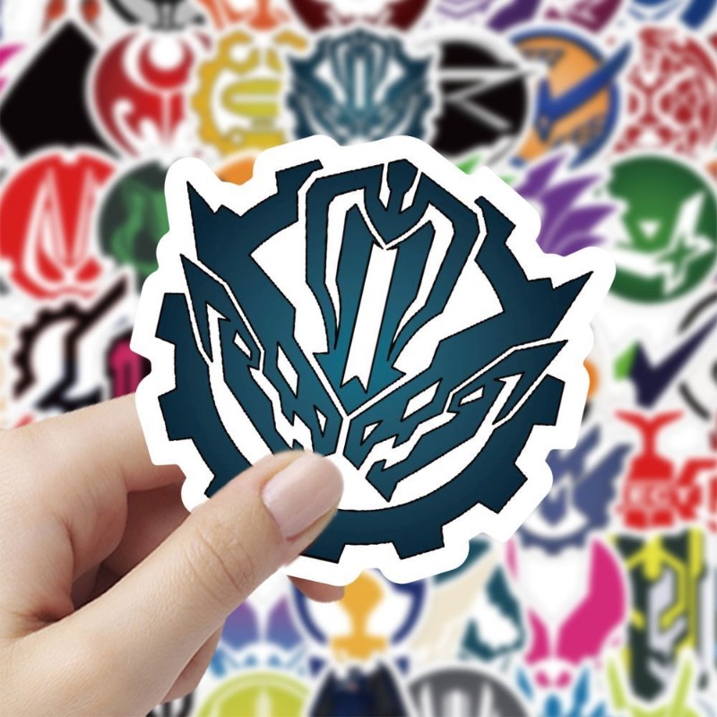 60 Sheets Kamen Rider Logo Sti - Laptop Accessories Wholesale ulasan dan harga